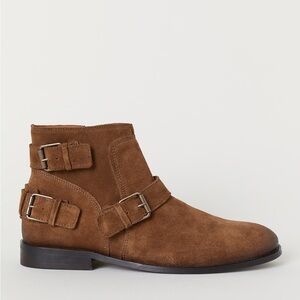 New in box! H&M Men’s Brown Suede Boots Size 10, 43
